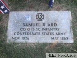 Pvt Samuel Reuben Ard