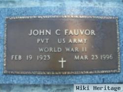 John C Fauvor