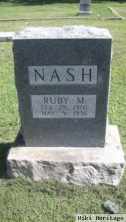 Ruby Marguerite Holt Nash