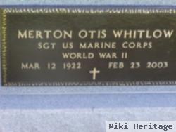 Merton Otis Whitlow