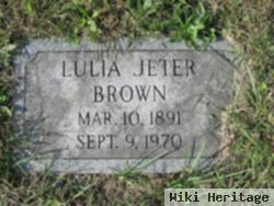 Mary Louise "lulia" Byrd Brown