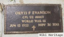 Orvis Parnell "uncle" Evanson