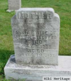 Annie Risser Stauffer Stauffer