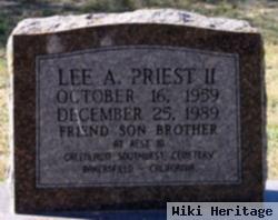 Lee A. Priest, Ii