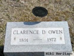 Clarence D Owen