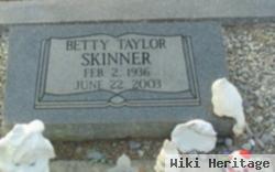 Betty Taylor Skinner