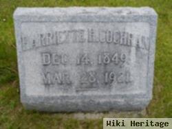 Harriette H Hill Cochran