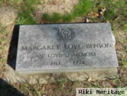 Margaret Love Benson