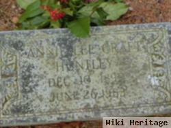 Annie Lee Craft Huntley