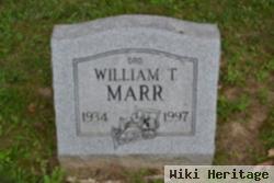 William Thomas "bill" Marr