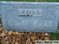 Leslie R Ross