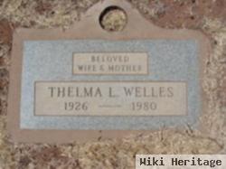 Thelma L Welles