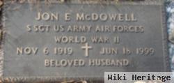 Ssgt Jon E. Mcdowell