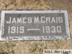 James M Craig