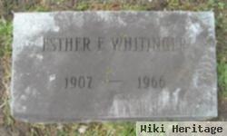 Esther E Whitinger