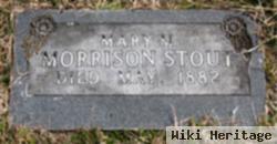 Mary M. Morrison Stout