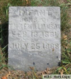 Infant Williamson