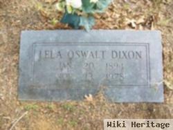 Lela Bell Ray Oswalt, Dixon