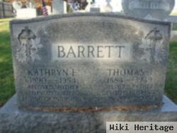 Thomas J Barrett