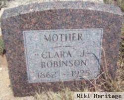 Clara J Robinson