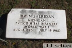 Pvt Irwin Sheridan