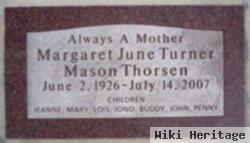 Margaret June Turner Thorsen