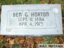 Ben G. Horton