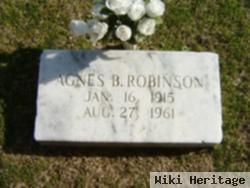 Agnes B Robinson