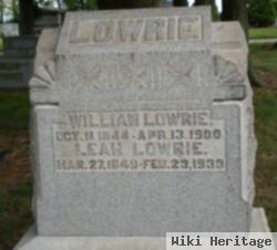 William Lowrie