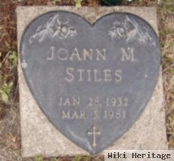 Joann Marie Courter Stiles