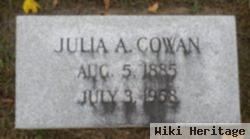 Julia A. Webster Cowan