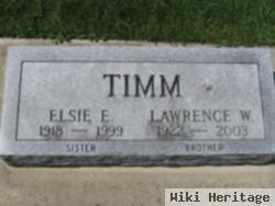 Elsie E Timm