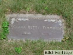 Clara Betty Timmons