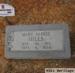 Mary Aloise Miles