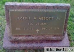 Joseph M Abbott, Jr