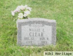 Willie E. Clear