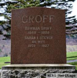 Bowman Groff