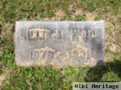 Lillie M. Wolf