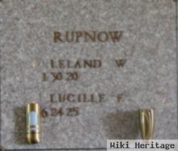 Leland William Rupnow