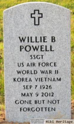 Sgt Willie B Powell, Sr