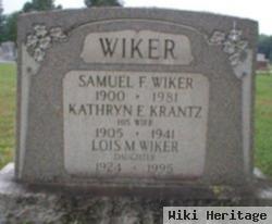 Samuel F Wiker