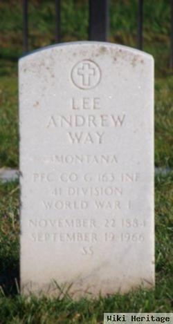 Lee Andrew Way