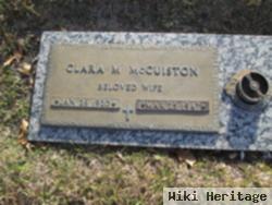 Clara M Mcquiston