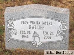 Floy Vinita Myers Ratliff