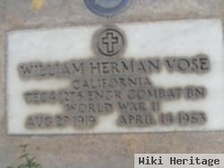 William Herman Vose