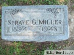 Spraye G. Miller