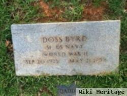 Doss "bunk" Byrd