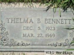 Thelma B Bennett