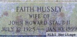 Faith Hussey Staub