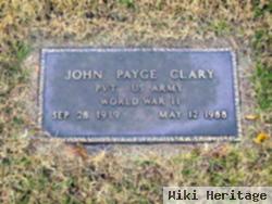 John Payge Clary